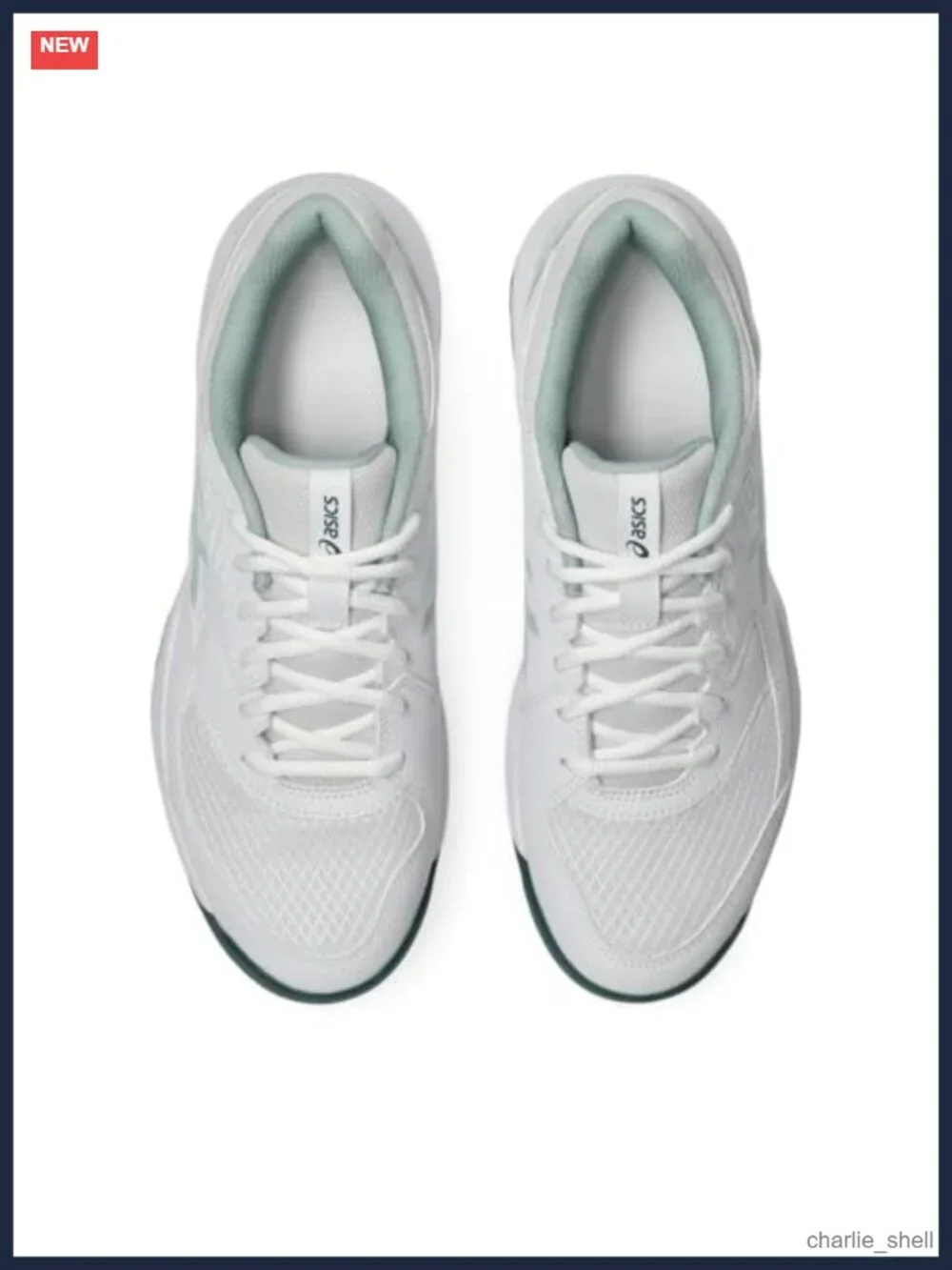 Men's Gel-Dedicate 8 Tennis Shoes Synthetic Leather Athletic Lace-Up